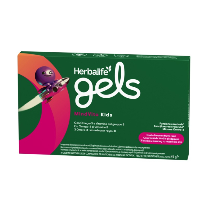 Жувальні Вітаміни MindVita для дітей з Омега-3